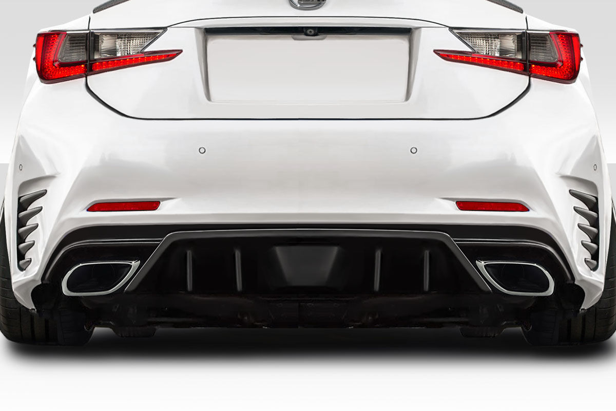 2015-2022 Lexus RC-F Duraflex Downforce Aero Rear Diffuser - 1 Piece - 118074