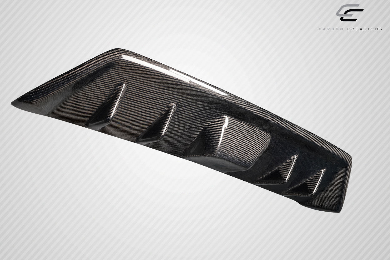2015-2019 Lexus RC-F Carbon Fiber Downforce Aero Rear Diffuser - 1 Piece