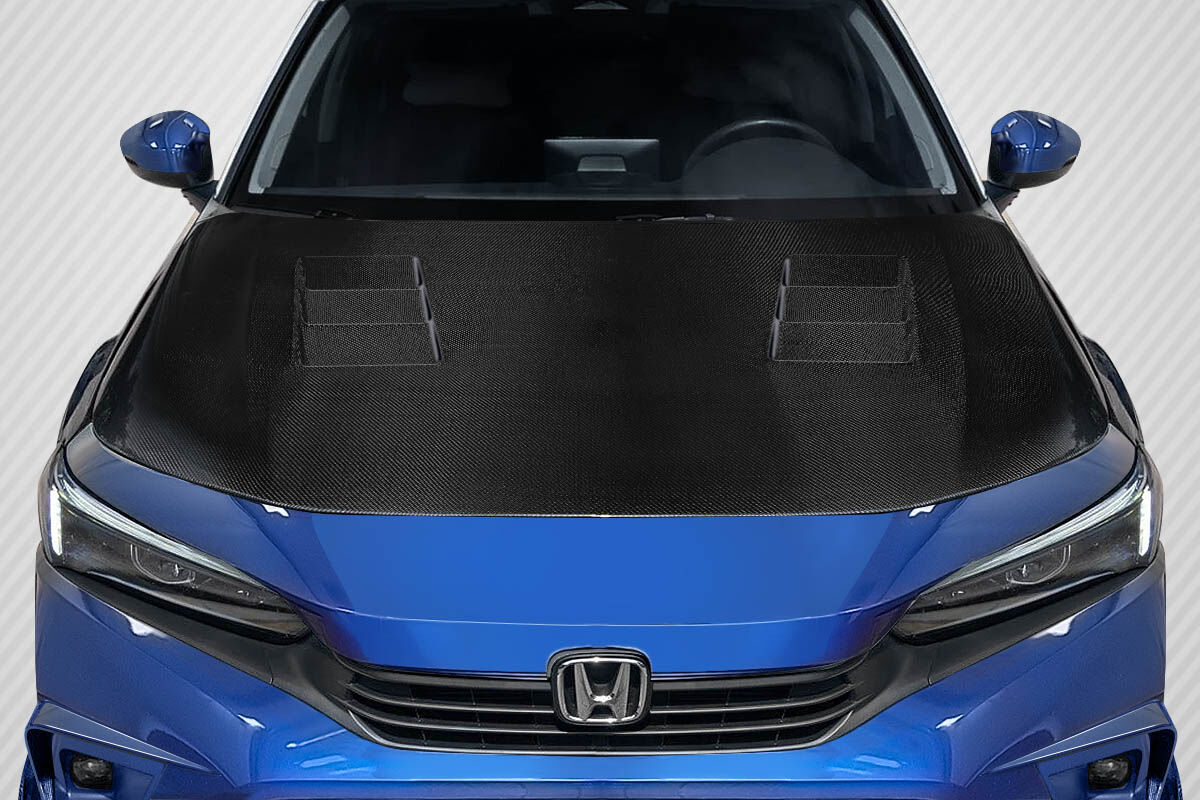 Carbon Creations TS Style Carbon Fiber Hood for 2022-2023 Honda Civic - 118079