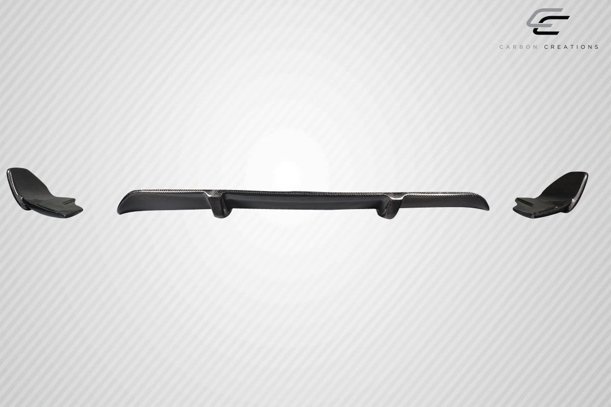 2014-2018 BMW X5 F15 Carbon Fiber M Performance Aero Rear Diffuser - 3 Pieces