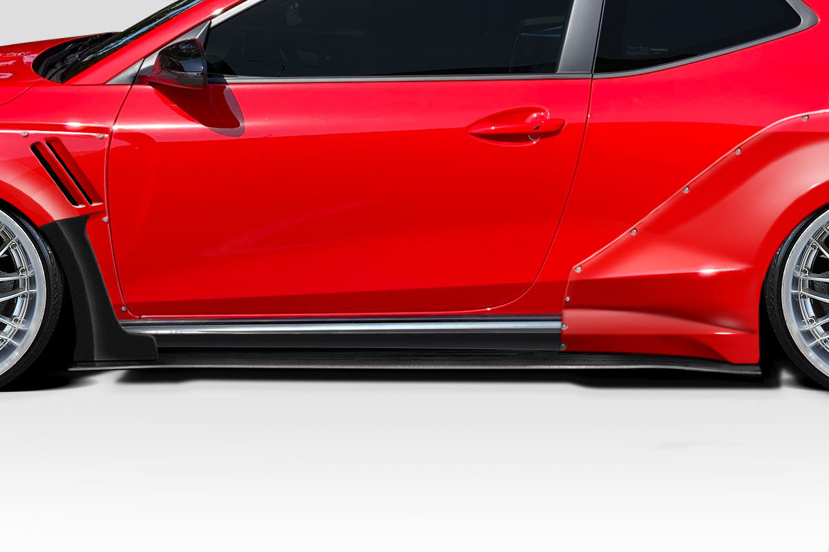 2019-2023 Hyundai Veloster N Duraflex Aerotune Side Skirt Rocker Panels - 2 Pieces - 118131