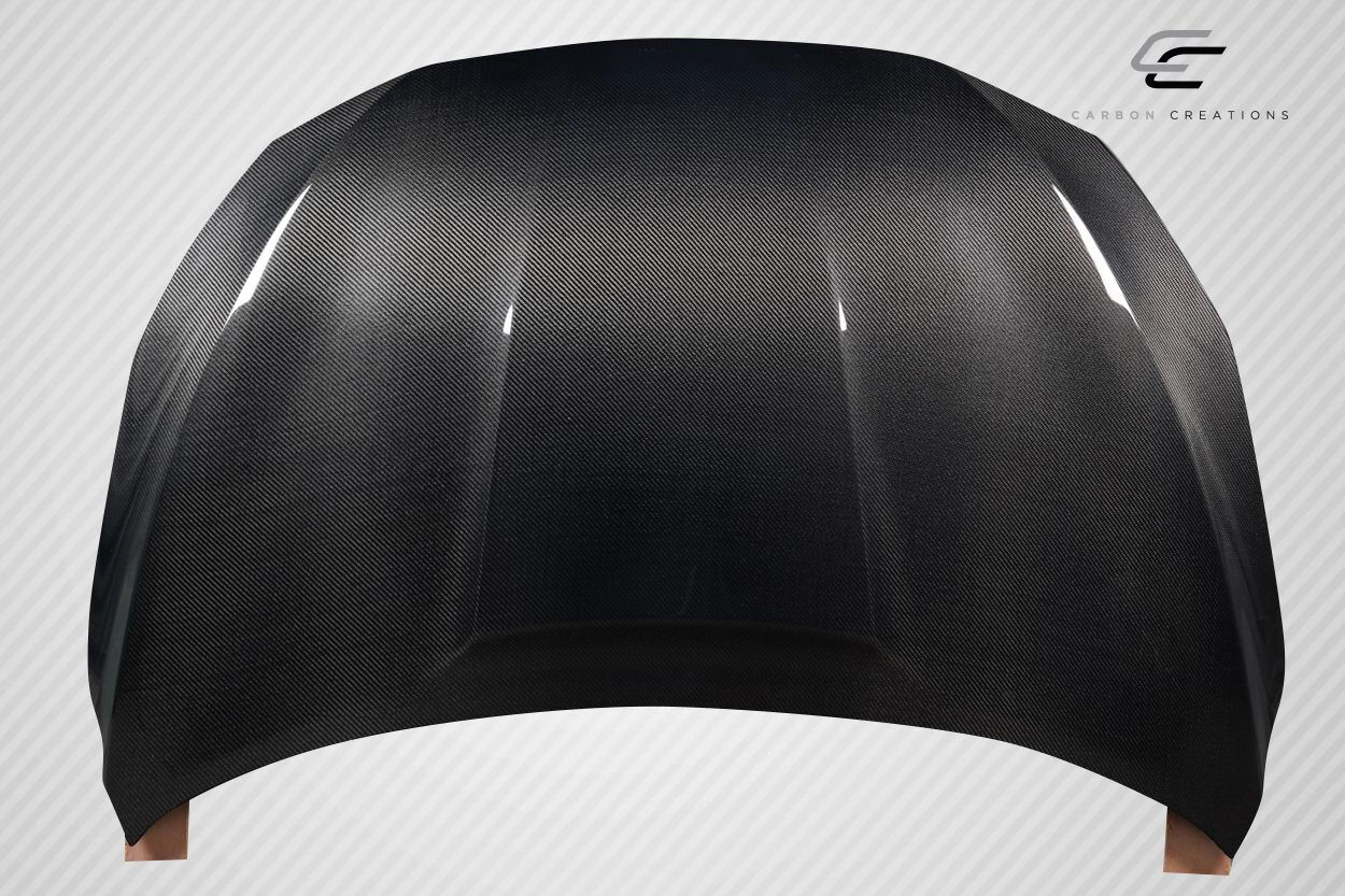 2017-2019 Nissan Sentra Carbon Fiber OEM Look Hood - 1 Piece