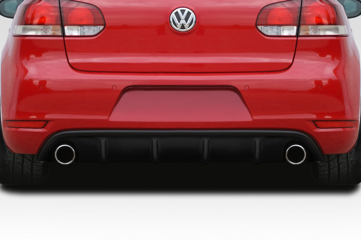 2010-2014 Volkswagen Golf GTI Duraflex Krone Rear Diffuser - 1 Piece - 118177