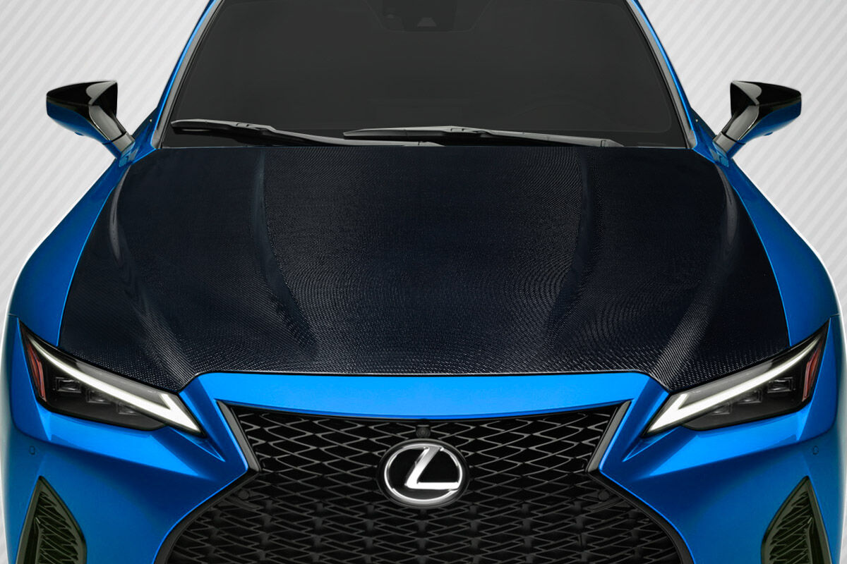 Carbon Creations OEM Look Style Carbon Fiber Hood for 2021-2023 Lexus IS - 118179