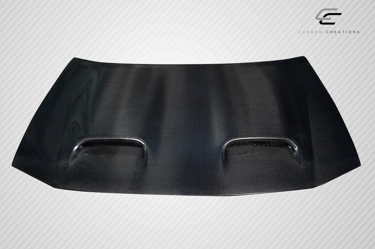 2006-2010 Dodge Charger Carbon Fiber Redeye Look Hood - 1 Piece