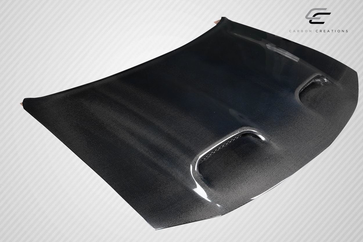 2006-2010 Dodge Charger Carbon Fiber Redeye Look Hood - 1 Piece