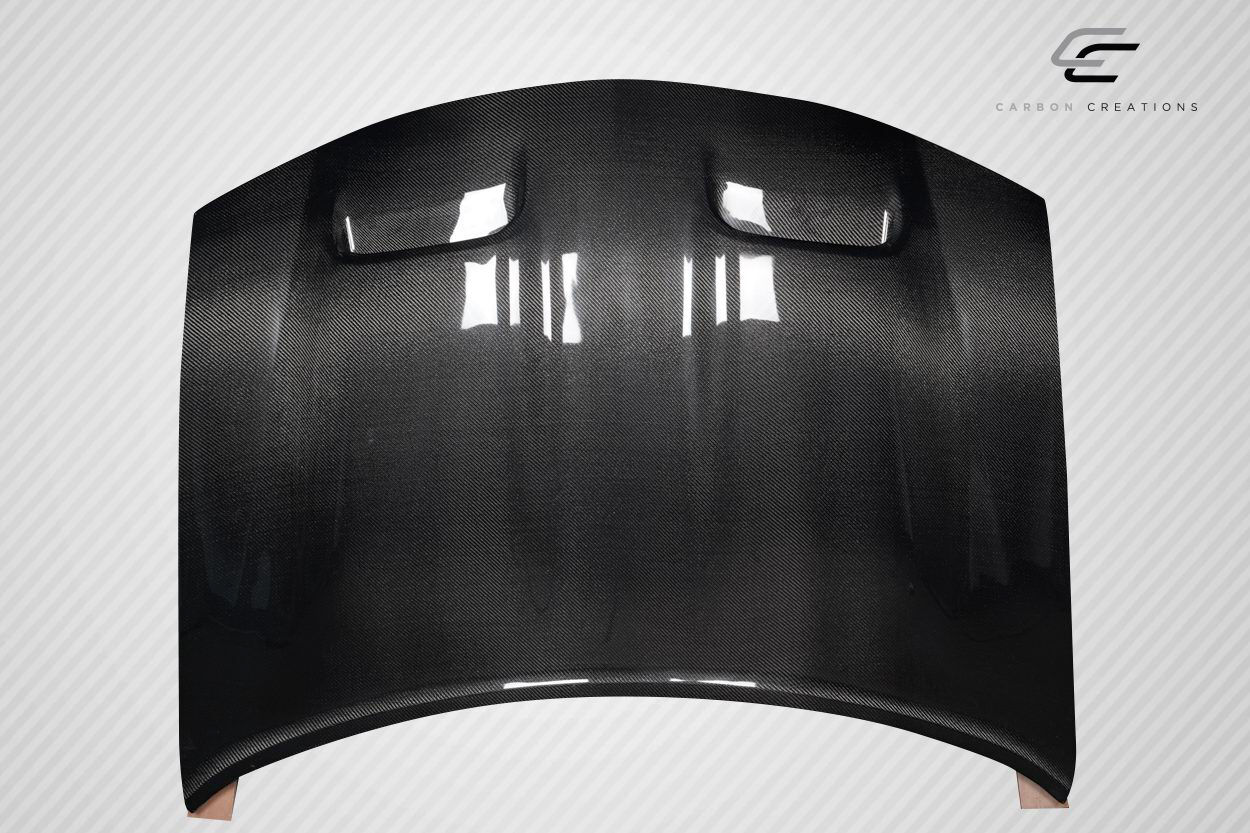 2006-2010 Dodge Charger Carbon Fiber Redeye Look Hood - 1 Piece