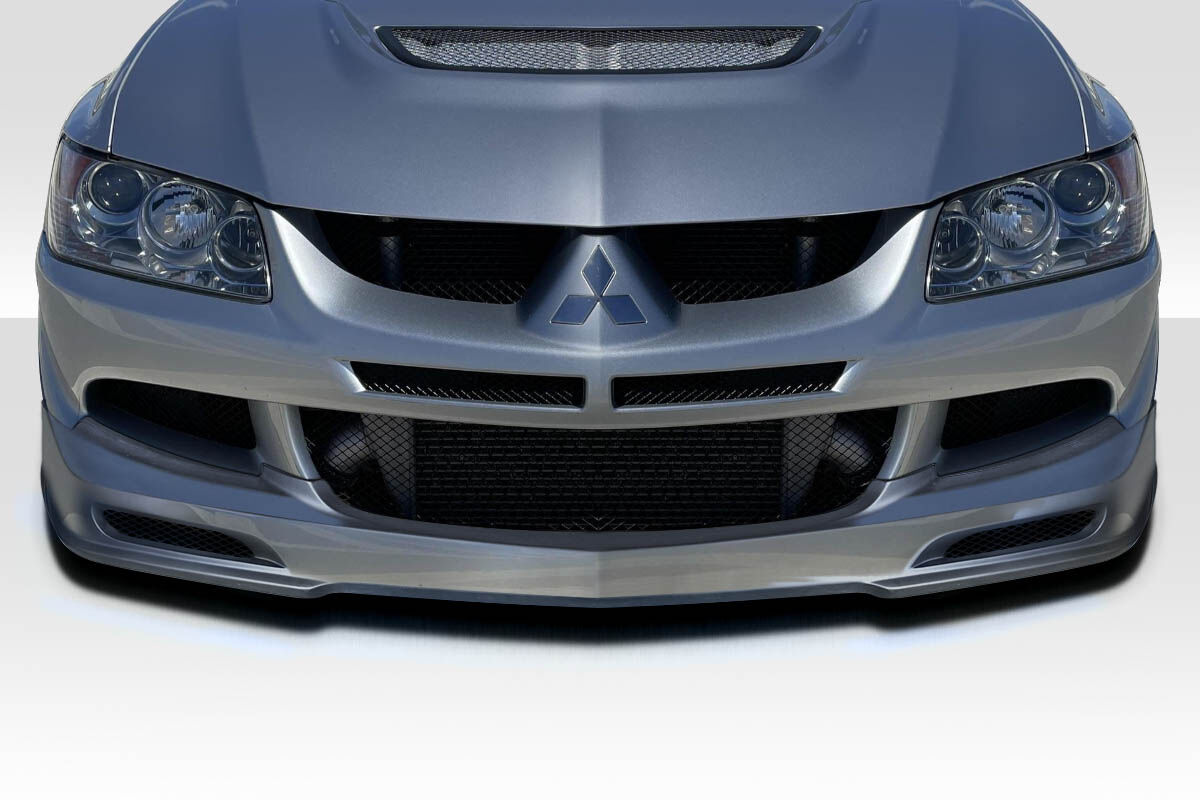 2003-2005 Mitsubishi Lancer Evolution 8 9 Duraflex Racer X Front Lip Spoiler Air Dam - 1 Piece - 118223