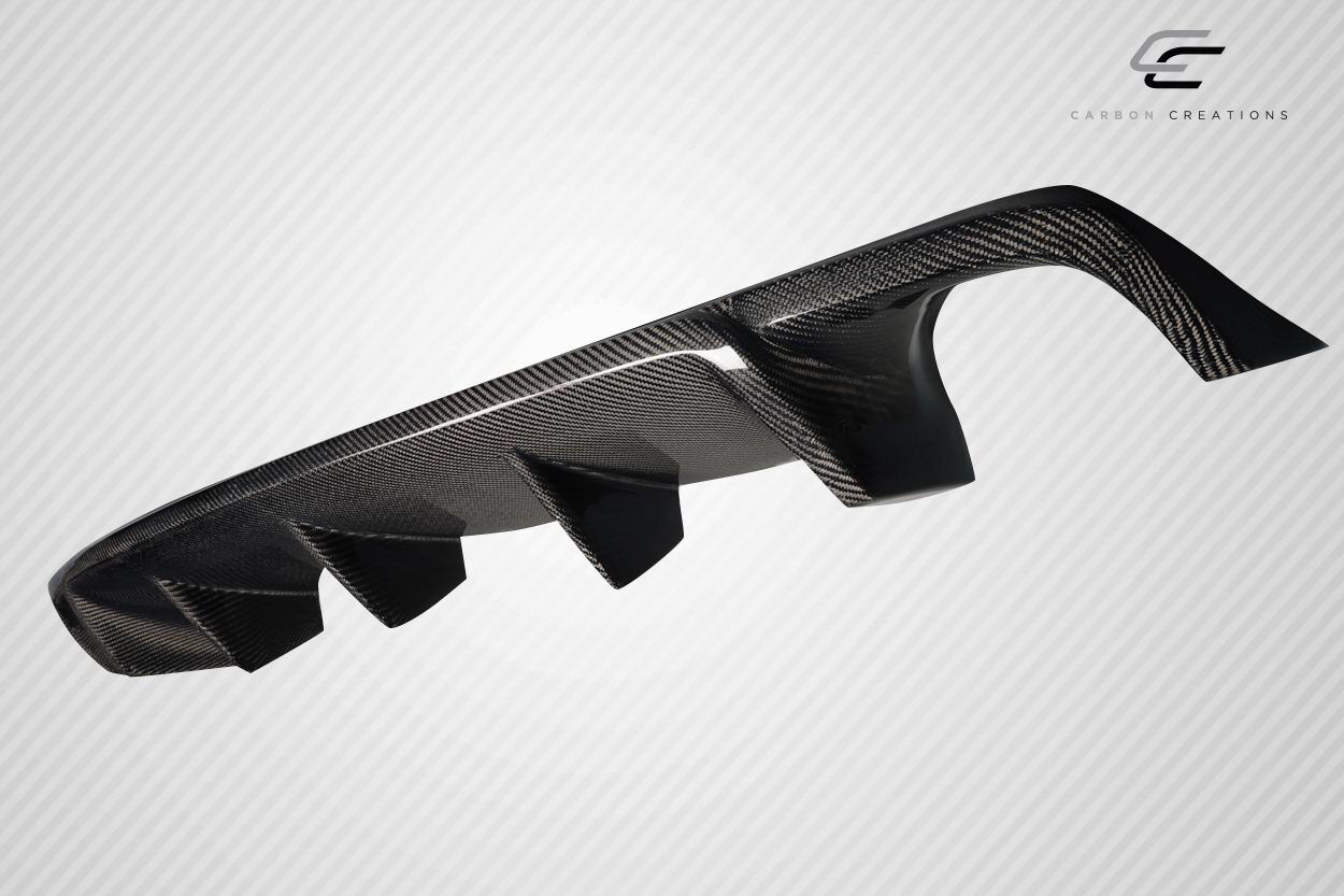 2011-2023 Dodge Durango Carbon Fiber Vortex Rear Diffuser - 1 Piece ( Does not fit SRT Models )