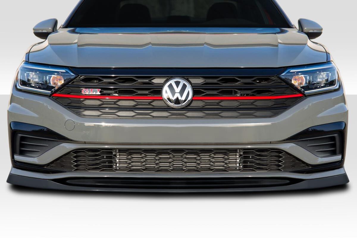 Duraflex GT Sport Style Fiberglass/FRP Front Bumper Lip/Add On for 2019-2021 Volkswagen Jetta - 118233