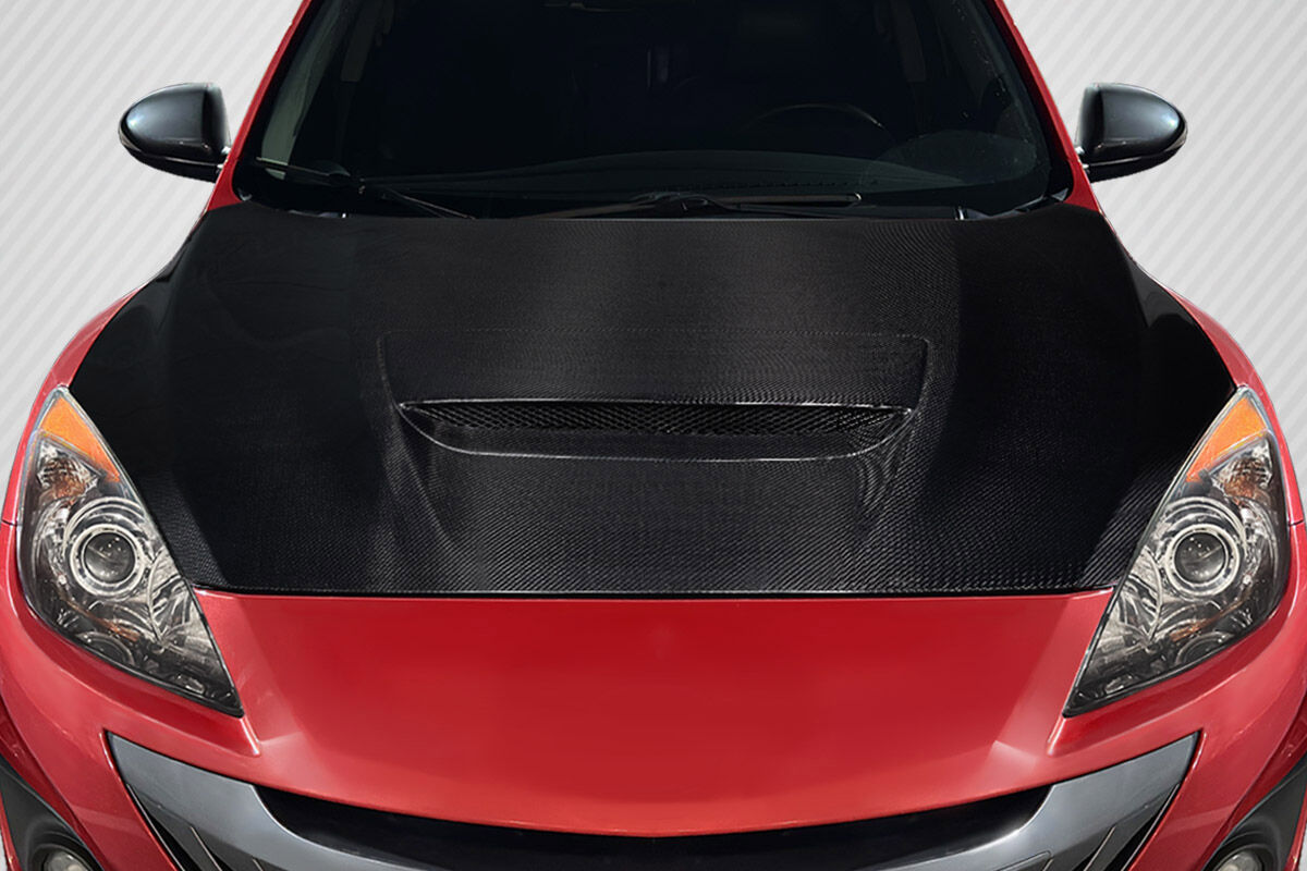 Carbon Creations OEM Look Style Carbon Fiber Hood for 2010-2013 Mazda Mazdaspeed 3 - 118235