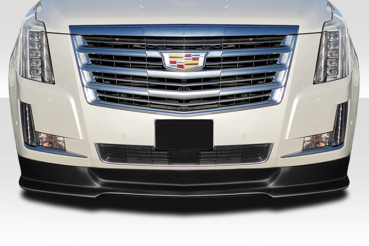 Duraflex VIP Look Style Fiberglass/FRP Front Bumper Lip/Add On for 2015-2020 Cadillac Escalade - 118250