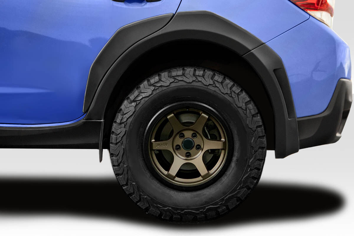 Duraflex Speedtrail Style Fiberglass/FRP Fender Flares for 2018-2022 Subaru Crosstrek - 118256