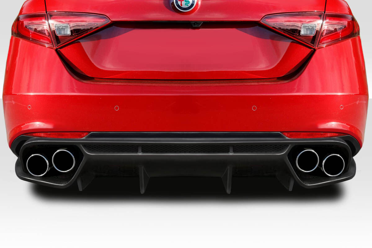 Duraflex Garda Style Fiberglass/FRP Rear Bumper Lip/Add On for 2017-2023 Alfa Romeo Giulia - 118258