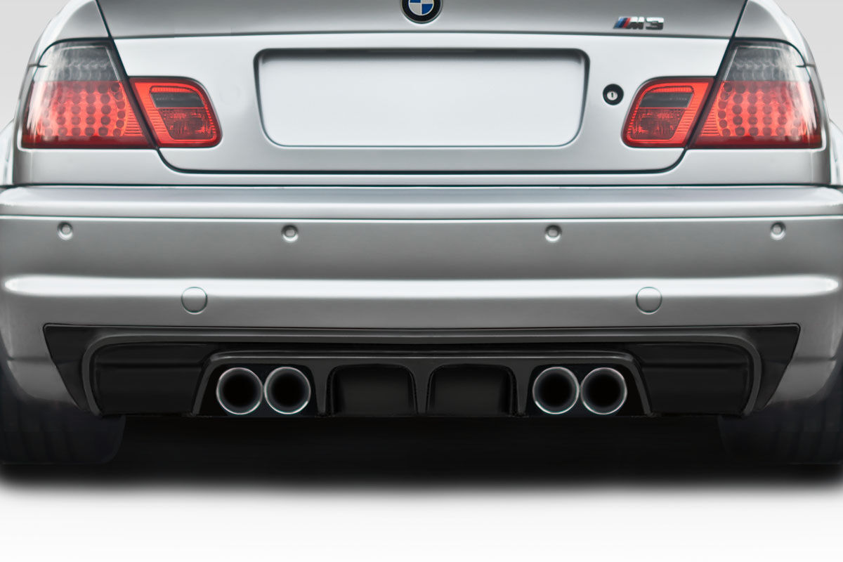Duraflex GT Tune Style Fiberglass/FRP Rear Bumper Lip/Add On for 2000-2006 BMW 3 Series 2DR. - 118337