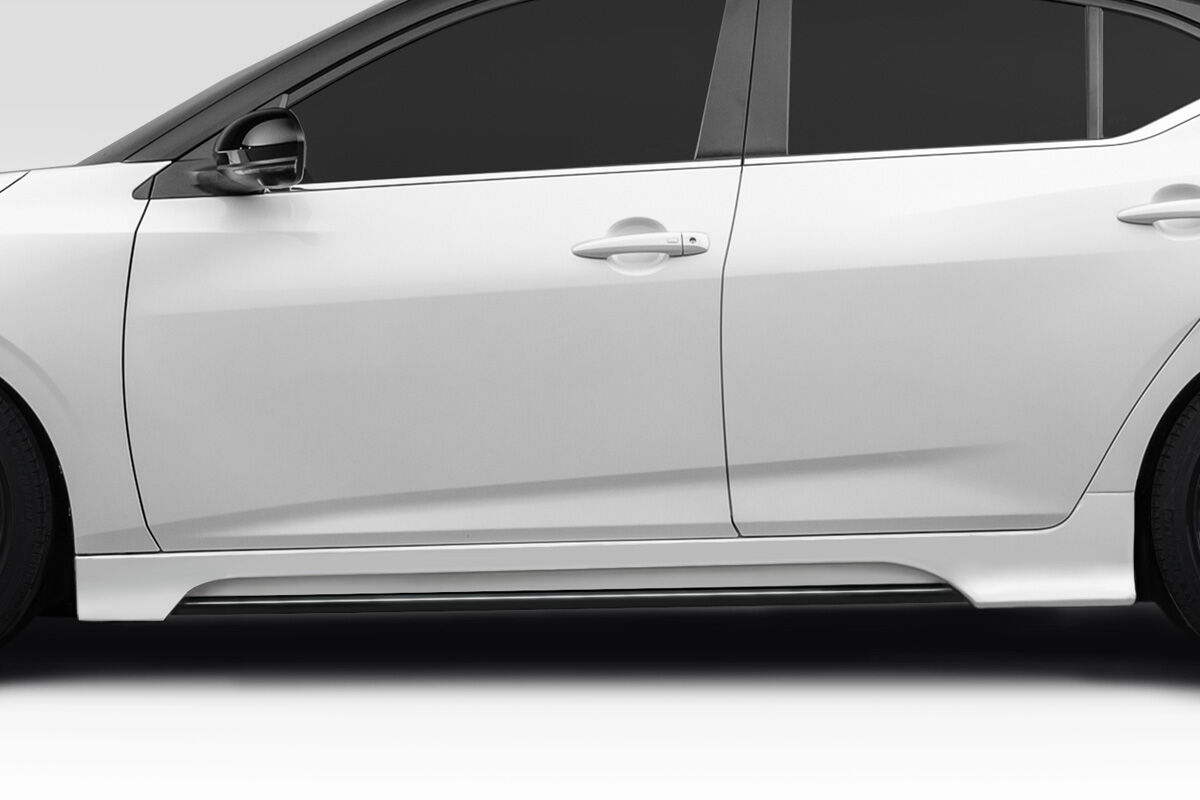 Duraflex Sabra Style Fiberglass/FRP Side Skirts for 2020-2022 Nissan Sentra - 118347