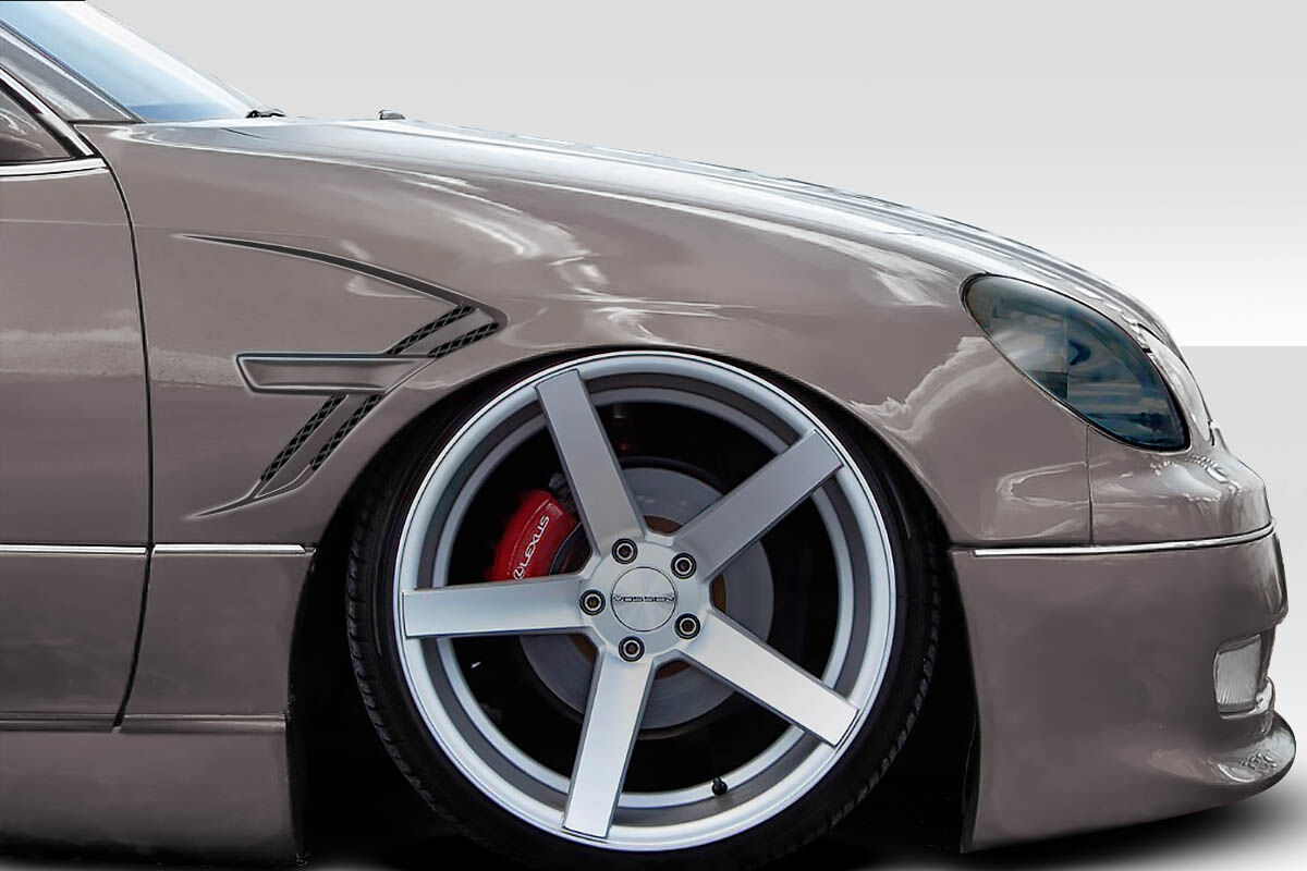 Duraflex Aiming Style Fiberglass/FRP Fenders for 1998-2005 Lexus GS - 118361