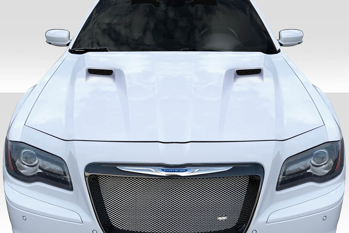 Duraflex Challenger Look Style Fiberglass/FRP Hood for 2011-2023 Chrysler 300 - 118371