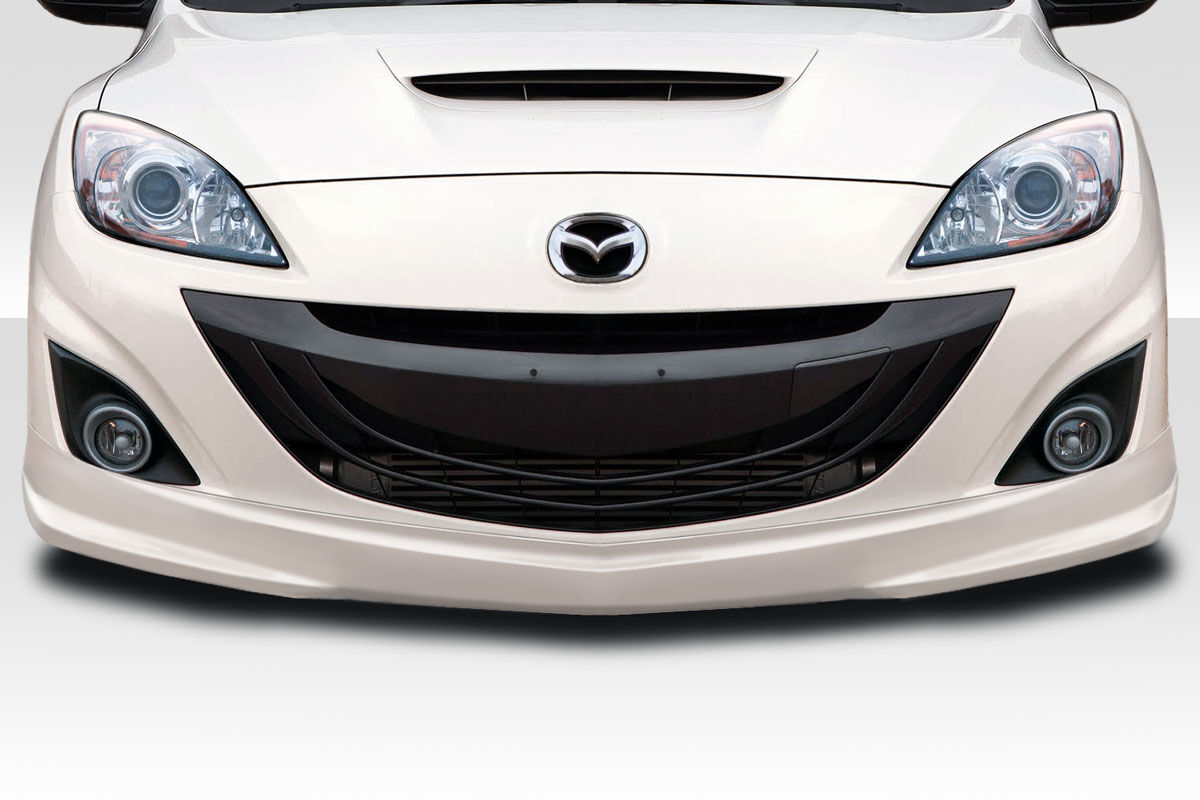 Duraflex Vager Style Fiberglass/FRP Front Bumper Lip/Add On for 2010-2013 Mazda Mazdaspeed 3 - 118373