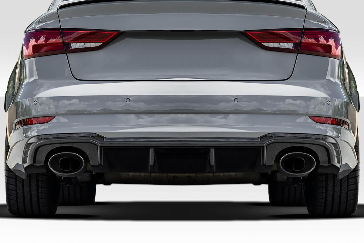 Duraflex Macula Style Fiberglass/FRP Rear Bumper Lip/Add On for 2018-2020 Audi RS3 - 118383