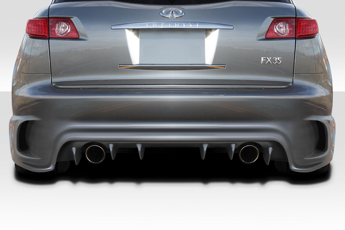 Duraflex Samba Style Fiberglass/FRP Rear Bumper for 2003-2008 Infiniti FX - 118398