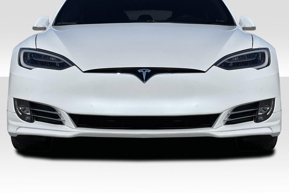 Duraflex Pulse Style Fiberglass/FRP Front Bumper Lip/Add On for 2016.5-2022 Tesla Model S - 118399