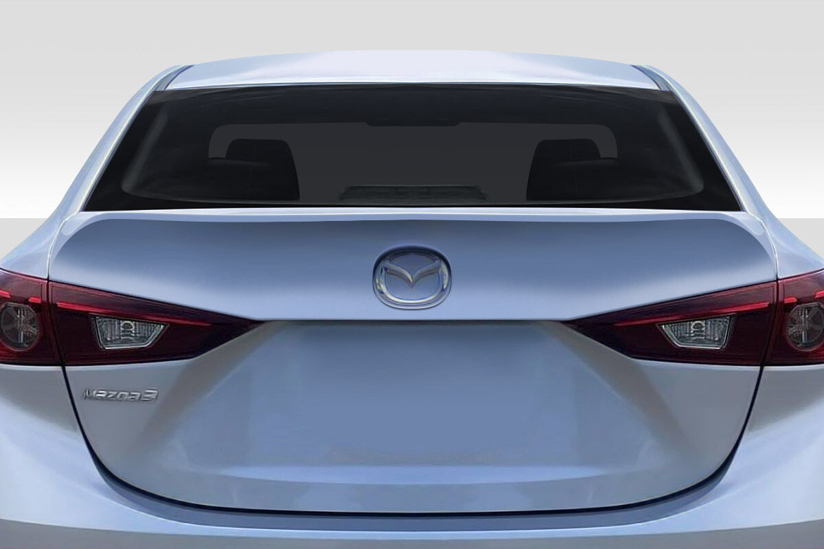 Duraflex Axial Style Fiberglass/FRP Spoiler/Wing for 2014-2018 Mazda 3 - 118417