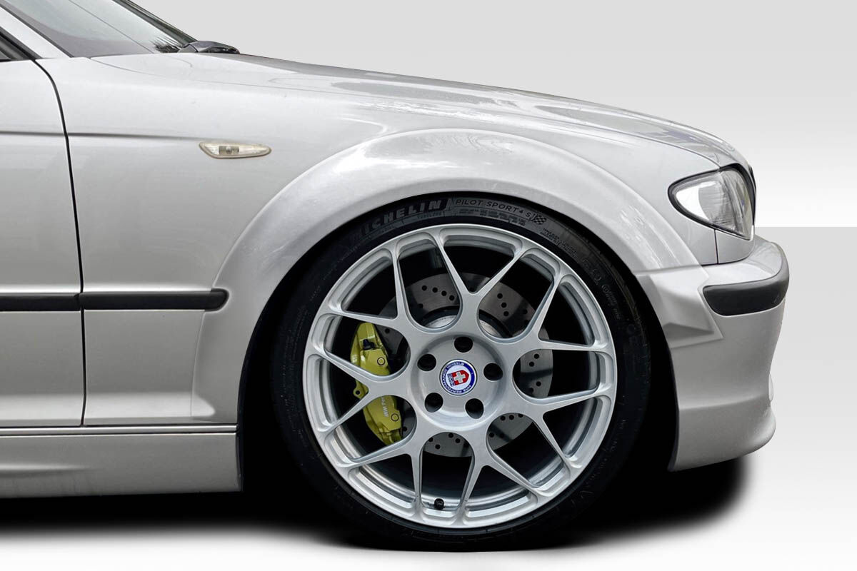 Duraflex M Look Style Fiberglass/FRP Fender Flares for 2001-2006 BMW 3 Series - 118429
