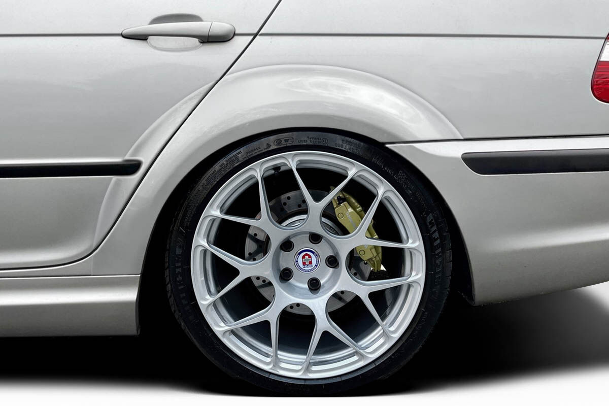 Duraflex M Look Style Fiberglass/FRP Fender Flares for 2001-2006 BMW 3 Series - 118431