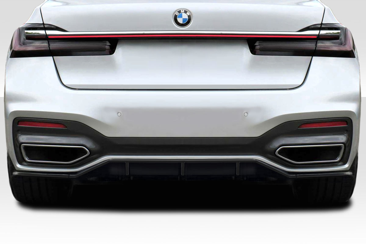 Duraflex Gala Style Fiberglass/FRP Rear Bumper Lip/Add On for 2020-2022 BMW 7 Series - 118445