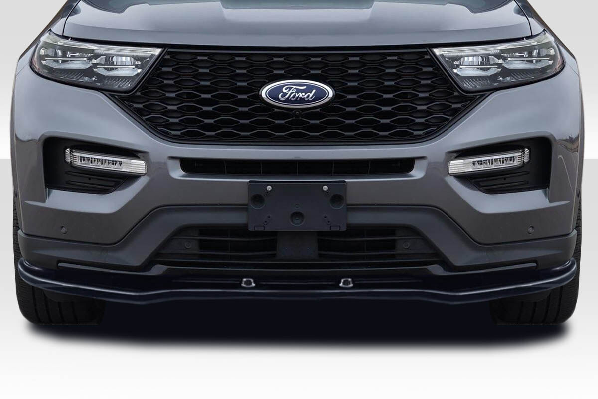 Duraflex Warder Style Fiberglass/FRP Front Bumper Lip/Add On for 2020-2023 Ford Explorer - 118484