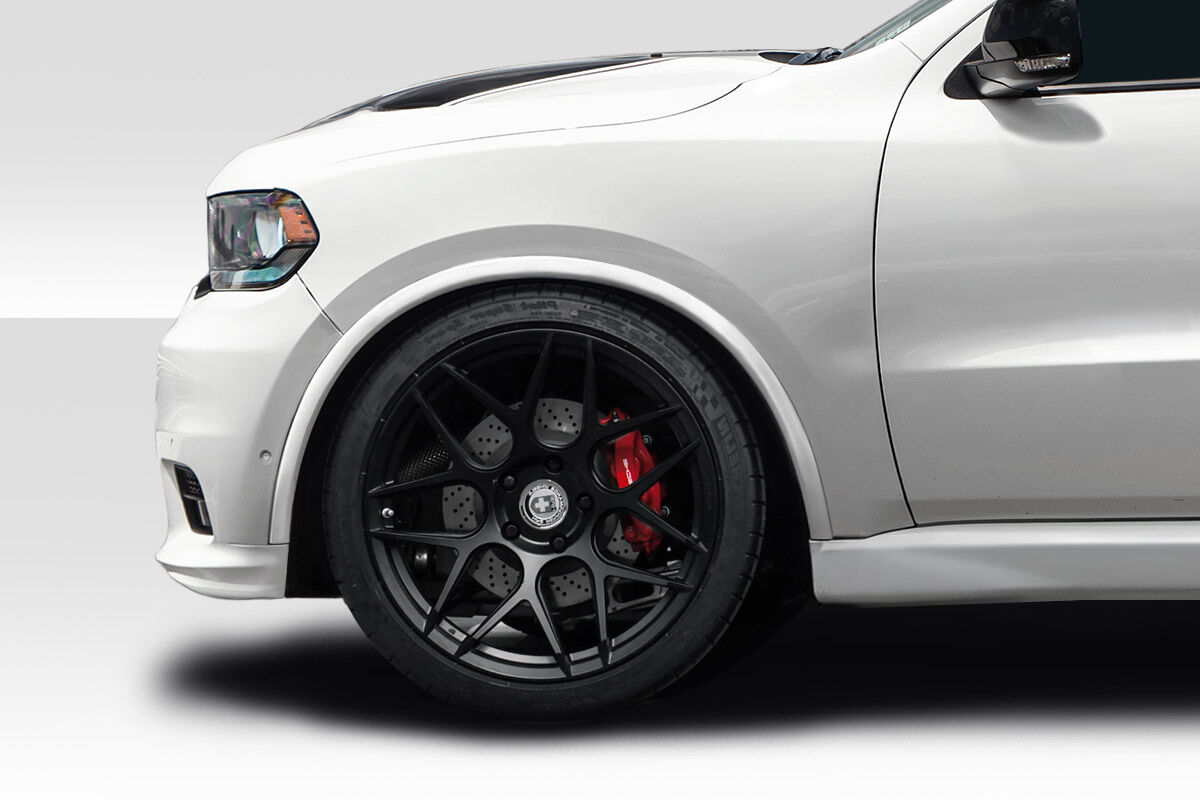 Duraflex SRT Style Style Fiberglass/FRP Fender Flares for 2014-2022 Dodge Durango - 118492