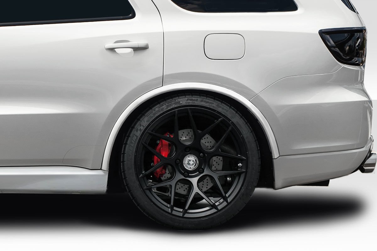 Duraflex SRT Style Style Fiberglass/FRP Fender Flares for 2014-2022 Dodge Durango - 118494