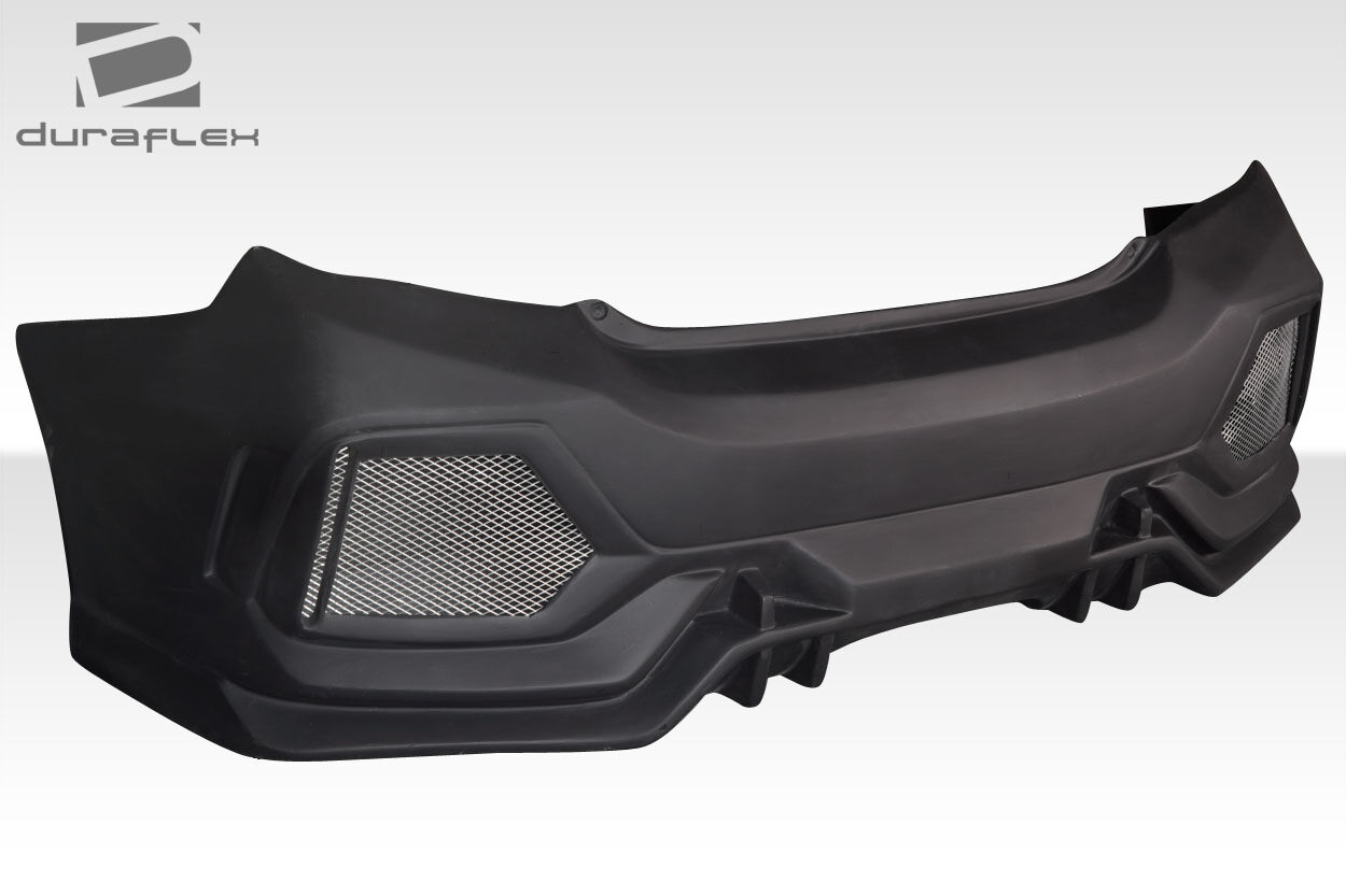 2012-2015 Honda Civic Duraflex FK8 Style Rear Bumper - 1 Piece