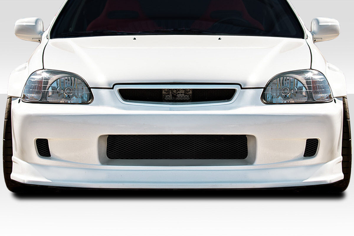 Duraflex Joker Style Fiberglass/FRP Front Bumper for 1996-1998 Honda Civic - 118549