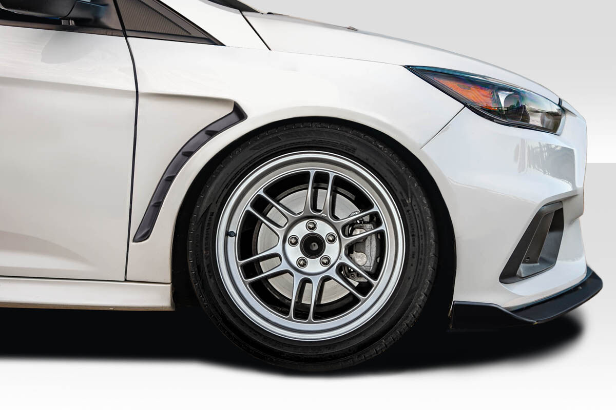 Duraflex Acer Style Fiberglass/FRP Fenders for 2016-2018 Ford Focus - 118553