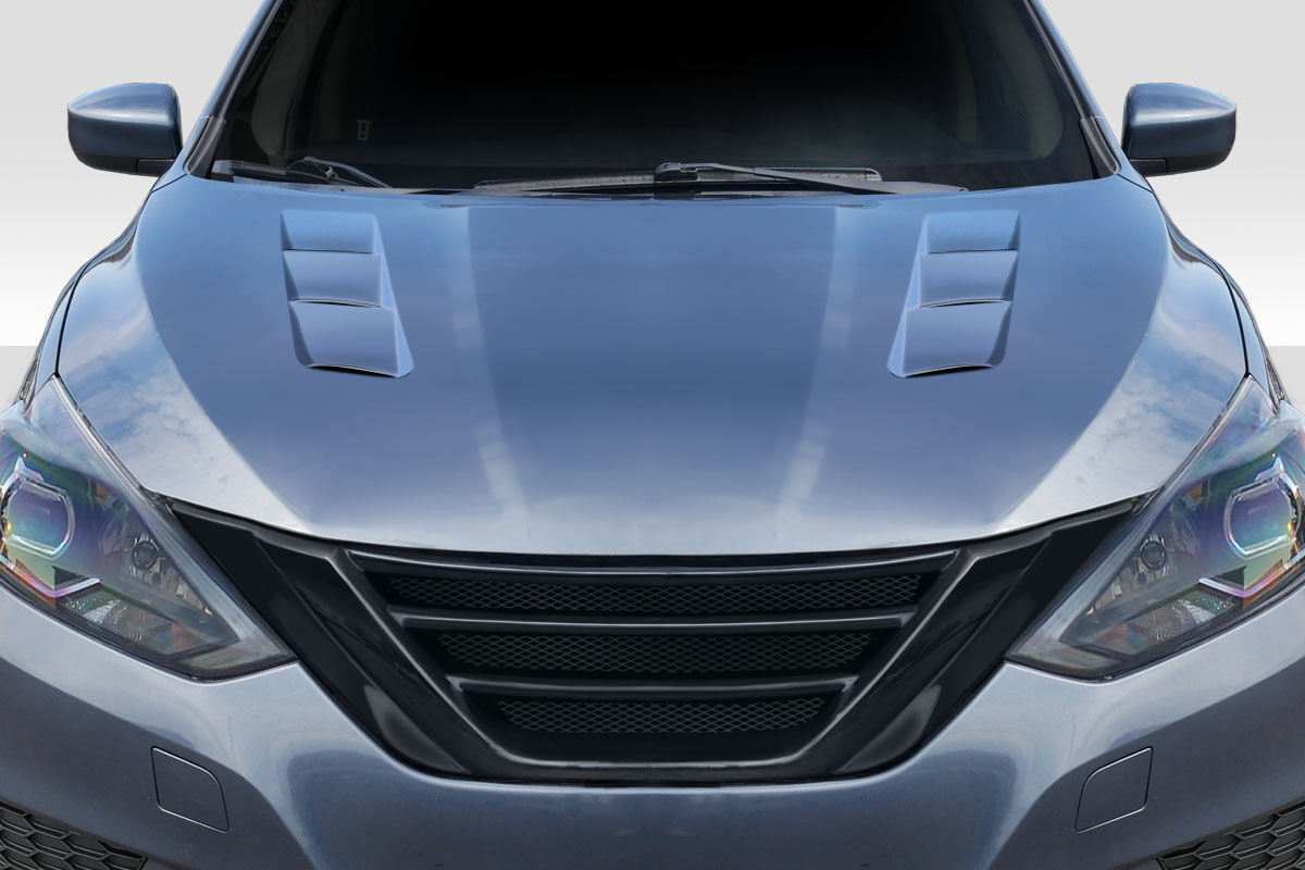 Duraflex JS Style Fiberglass/FRP Hood for 2016-2019 Nissan Sentra - 118557