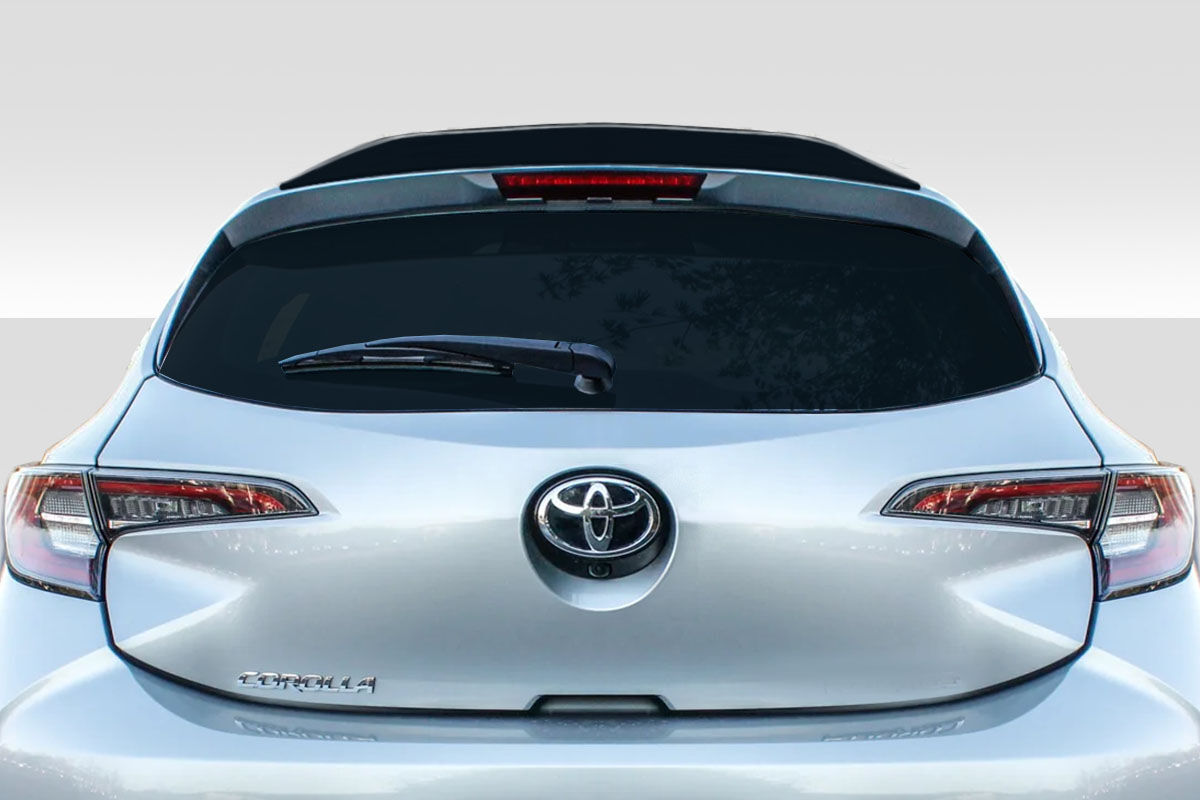 Duraflex Tapa Style Fiberglass/FRP Spoiler/Wing for 2019-2022 Toyota Corolla HB. - 118581