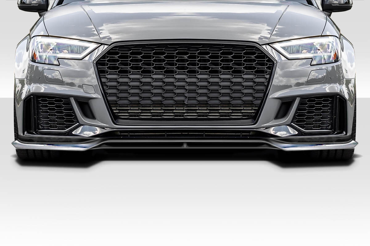 Duraflex Apex Style Fiberglass/FRP Front Bumper Lip/Add On for 2017-2022 Audi RS3 - 118601