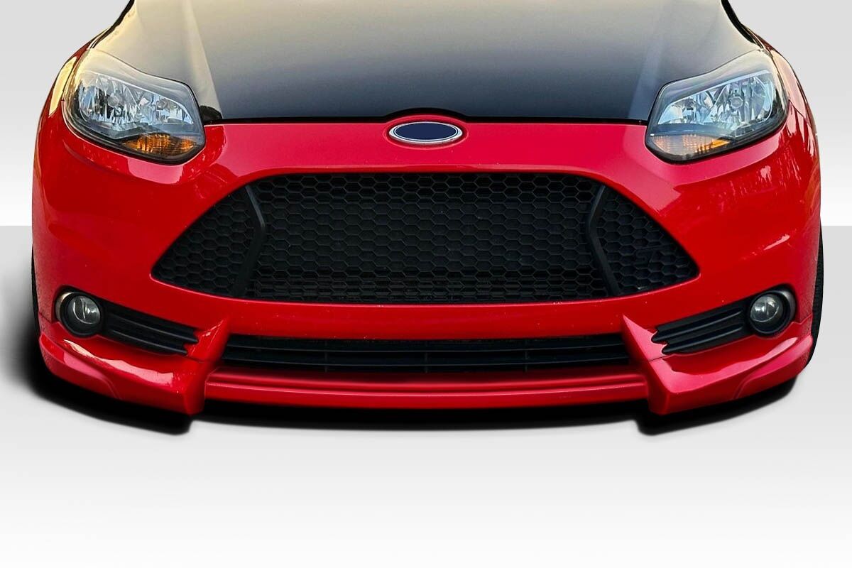 Duraflex Rayer Style Fiberglass/FRP Front Bumper Lip/Add On for 2013-2014 Ford Focus - 118604