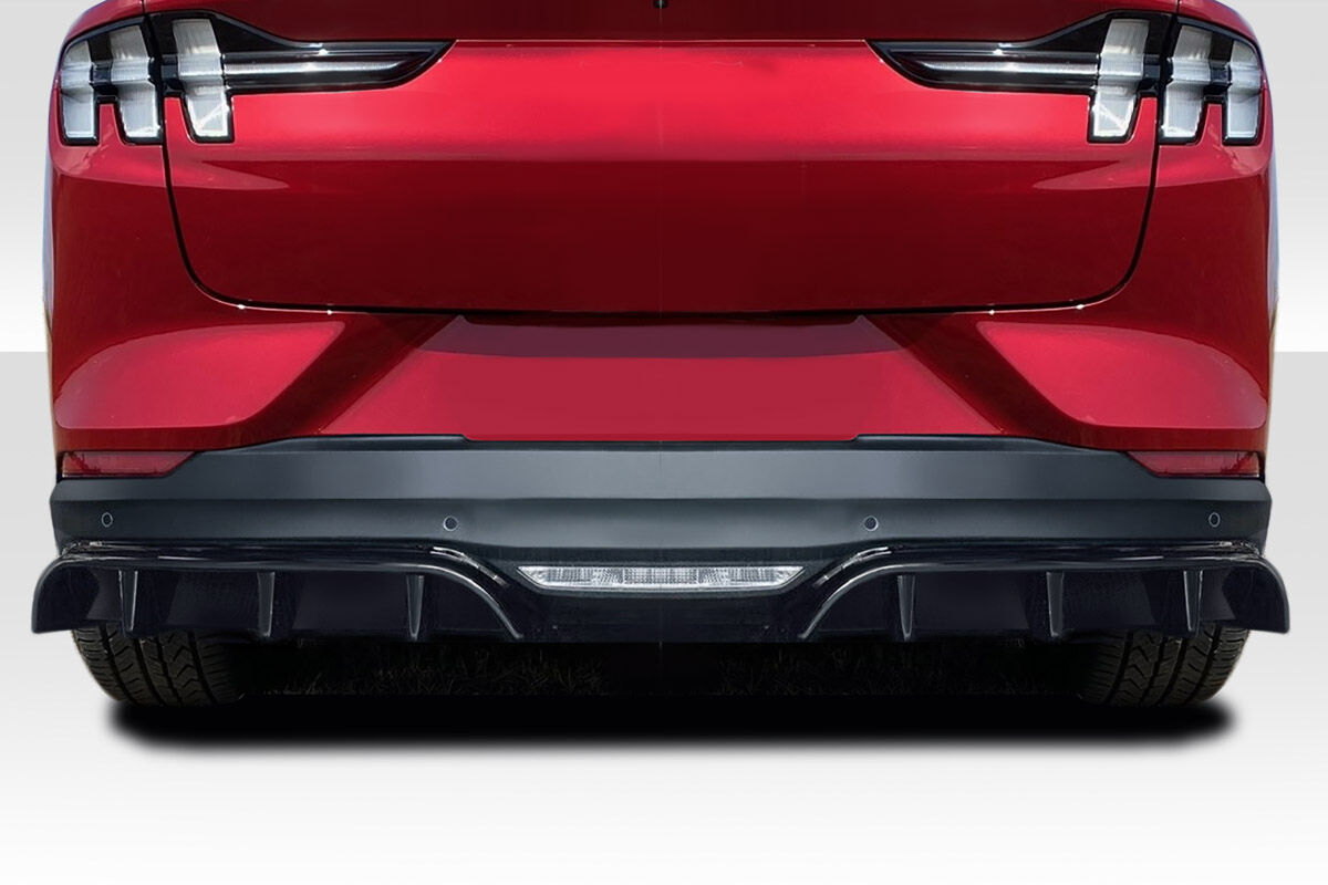 Duraflex Volt Style Fiberglass/FRP Rear Bumper Lip/Add On for 2021-2022 Ford Mustang - 118624