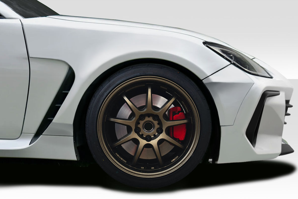 Duraflex GT Competition Style Fiberglass/FRP Fender Flares for 2022-2023 Subaru BRZ - 118658