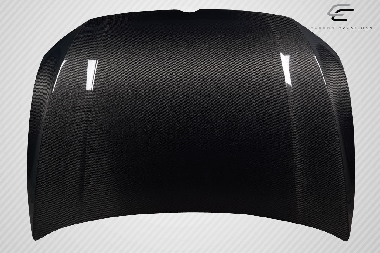 2022-2023 Volkswagen Golf GTI Carbon Fiber OEM Look Hood - 1 Piece