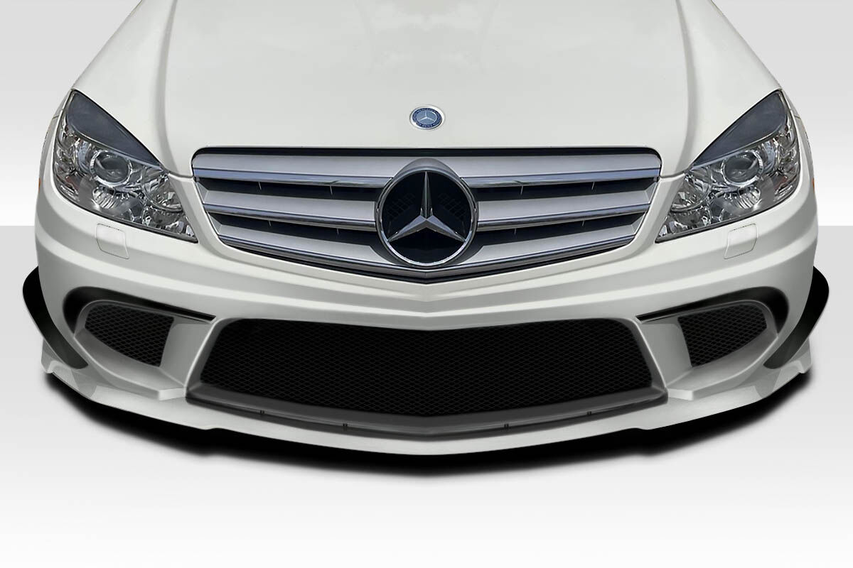 Duraflex Black Series Look Style Fiberglass/FRP Front Bumper for 2008-2011 Mercedes C Class - 118810