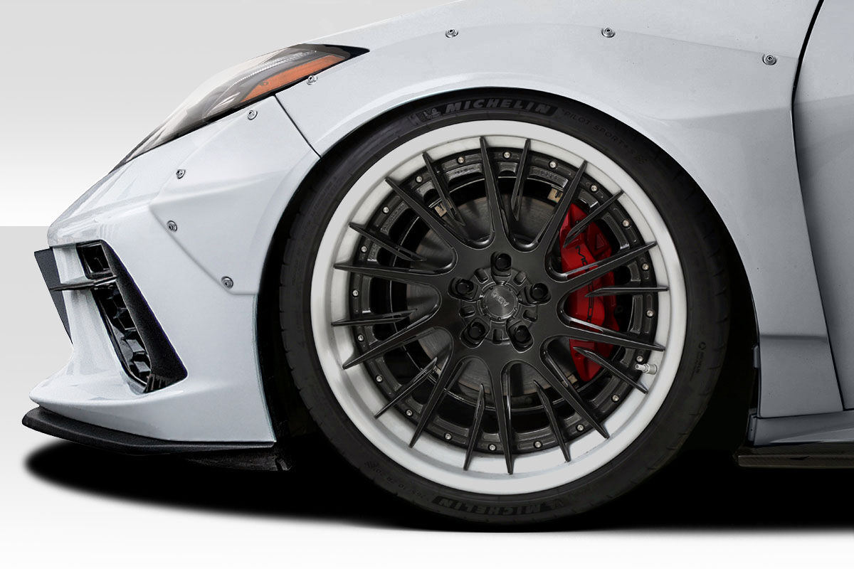 2020-2023 Chevrolet Corvette C8 Duraflex Gran Veloce Wide Body Kit - 11 Pieces - 118814