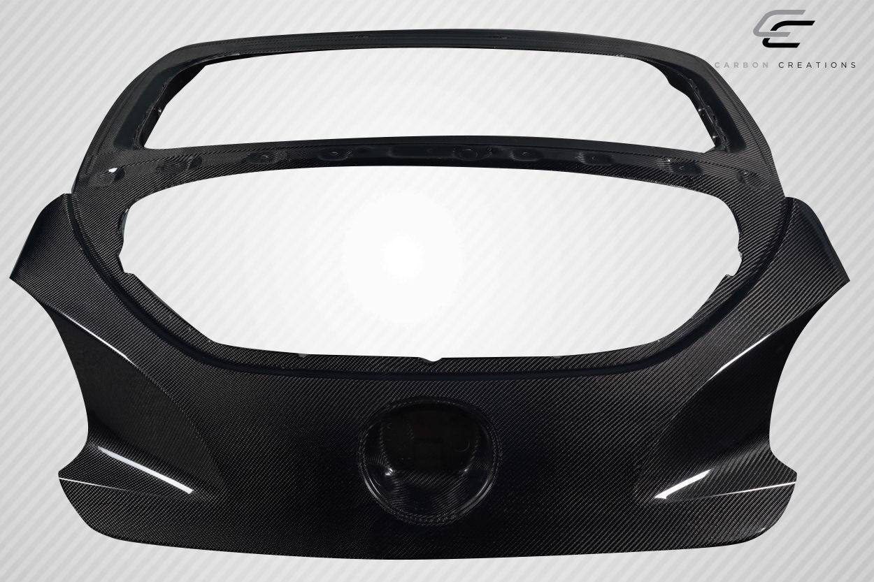 2012-2017 Hyundai Veloster Carbon Fiber OEM Look Rear Hatch - 1 Piece
