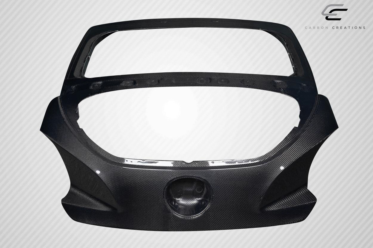 2012-2017 Hyundai Veloster Carbon Fiber OEM Look Rear Hatch - 1 Piece