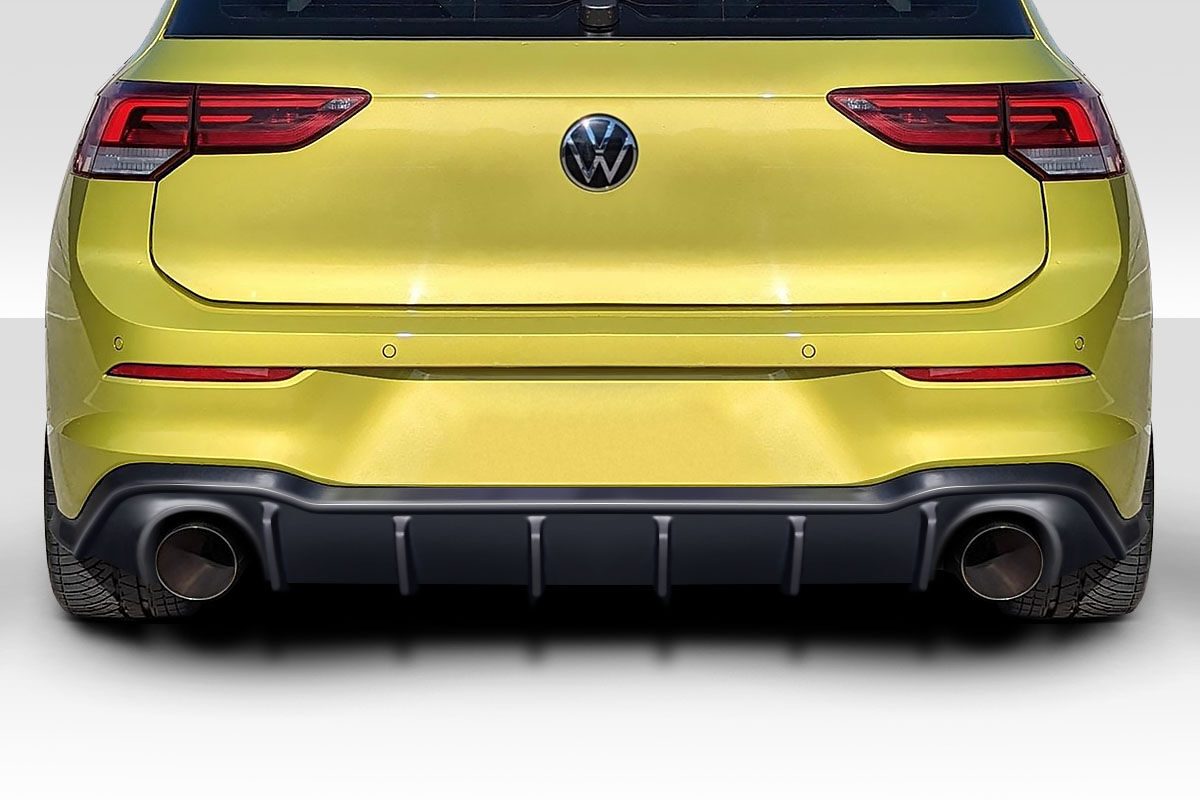 Duraflex Zamba Style Fiberglass/FRP Rear Bumper Lip/Add On for 2022-2023 Volkswagen Golf - 118837