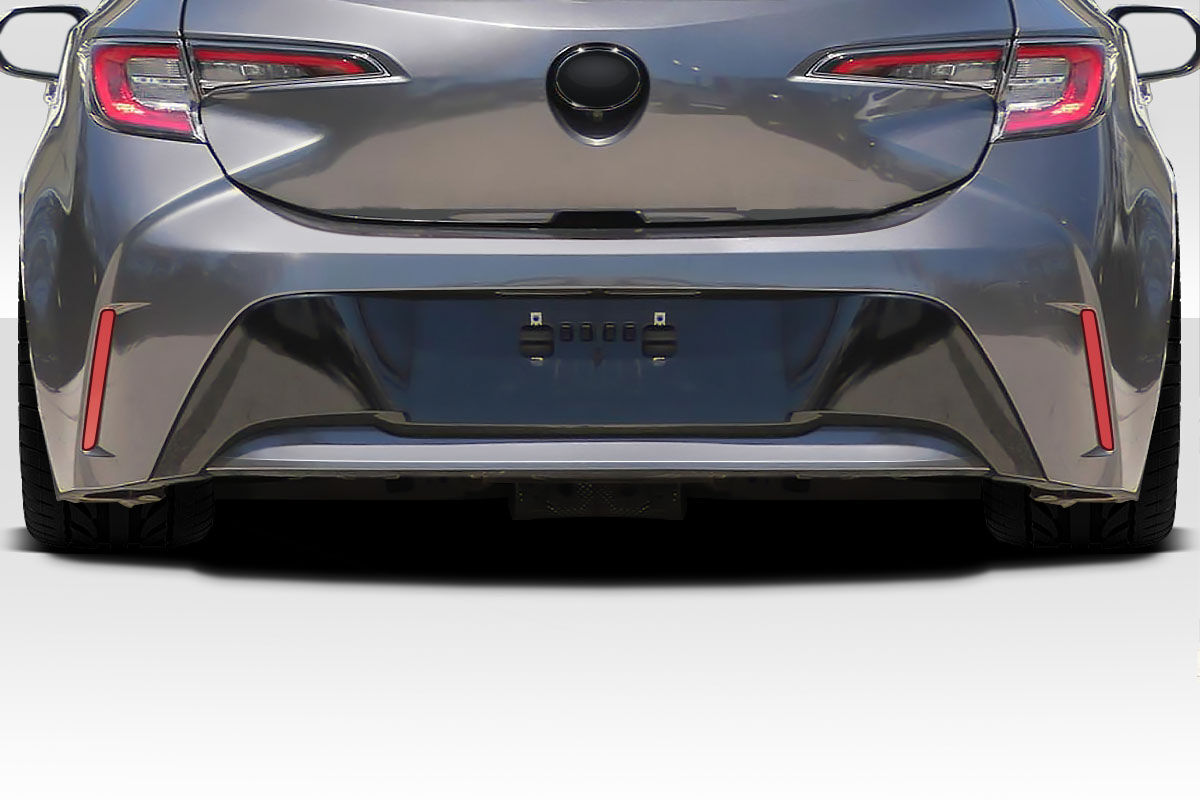 Duraflex King Style Fiberglass/FRP Rear Bumper Lip/Add On for 2019-2022 Toyota Corolla - 118849
