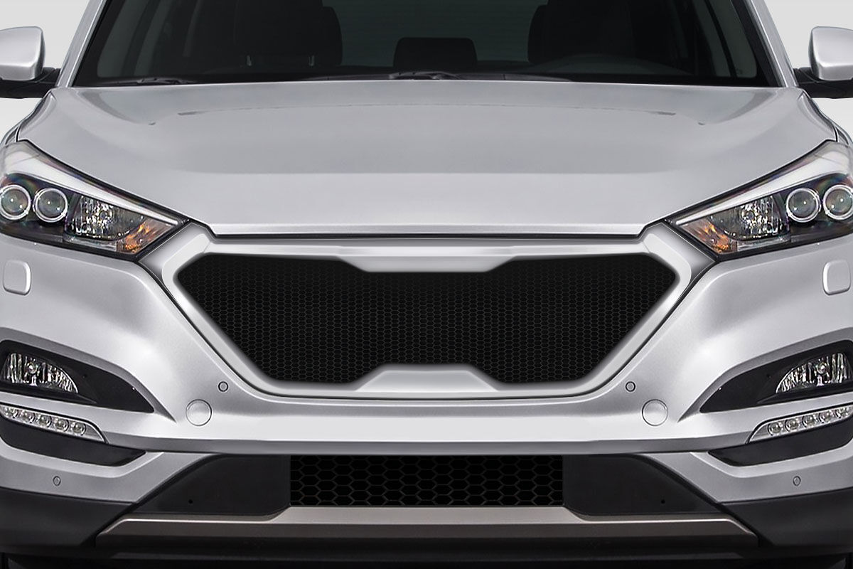 Duraflex Rising Style Fiberglass/FRP Grille for 2016-2018 Hyundai Tucson - 118871